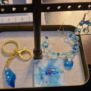 Blue Bracelet Set